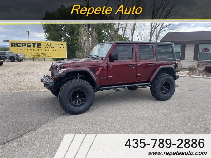 2021 Jeep Wrangler Unlimited for sale at Repete Auto in Vernal, Utah
