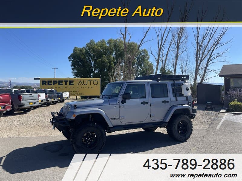 2015 Jeep Wrangler Unlimited for sale at Repete Auto in Vernal, Utah