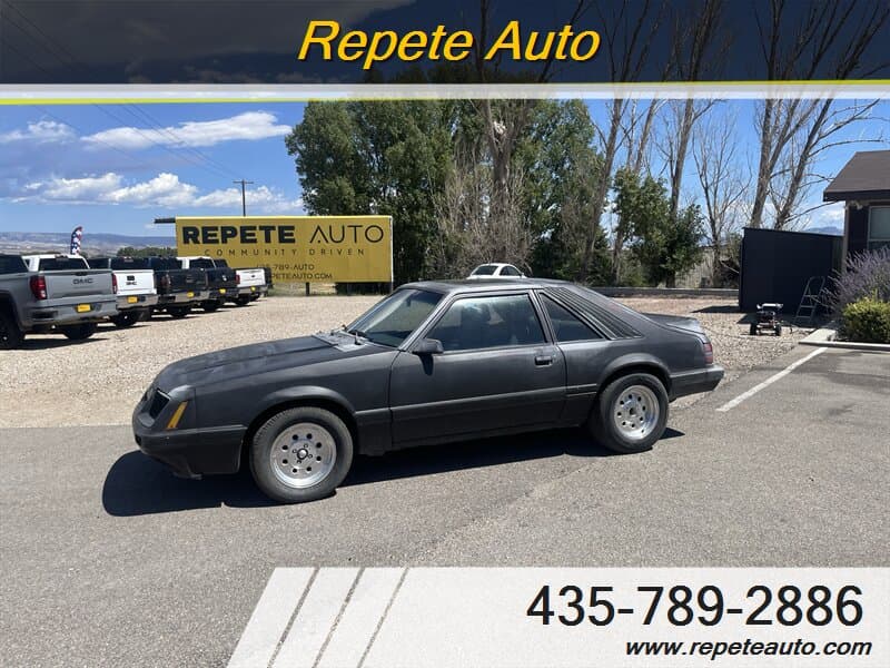 1986 Ford Mustang for sale at Repete Auto in Vernal, Utah
